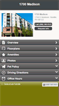 Mobile Screenshot of 1700madison.com